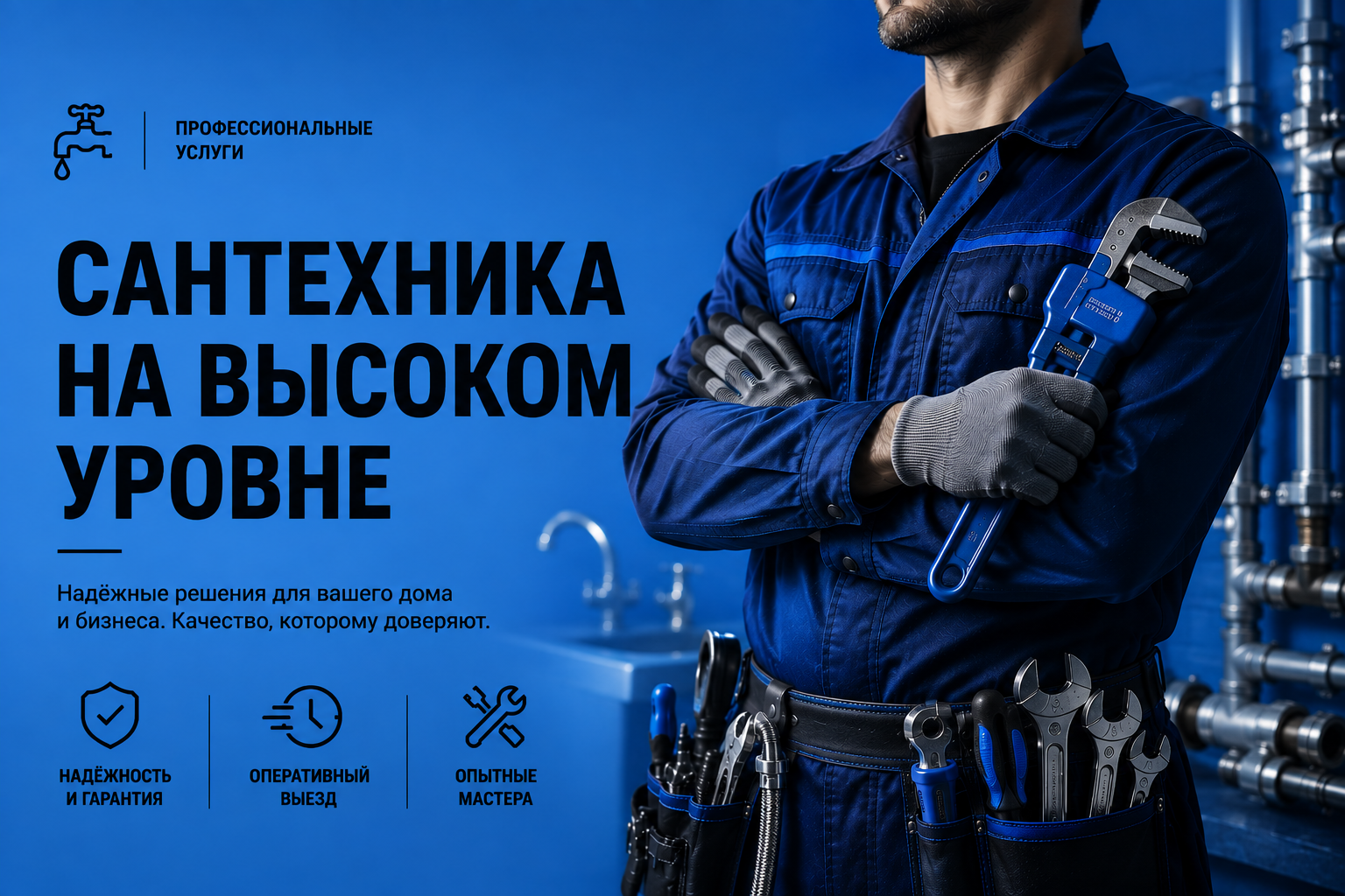 Мастер Voks Group — сантехнические услуги